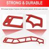 image4PCS Door Latch Handles Compatible with 20172022 CanAM Maverick X3 X RS DS Turbo R Max 2 ampamp 4 Door Models Red