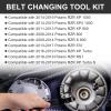 imageBelt Changing Tool Kit Compatible with Polaris RZR XP Turbo XP4 1000  Efficiently Replace Belts with Flexible Clutch Cover Removal Tool ampamp Belt Removal Tool