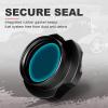 imageGas Fuel Cap Compatible with 20152023 Polaris Slingshot LE SL S R SLR Grand Touring Aluminum Oil Cap Replacement for 2521278BLACKBlack