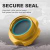 imageGas Fuel Cap Compatible with 20152023 Polaris Slingshot LE SL S R SLR Grand Touring Aluminum Oil Cap Replacement for 2521278BLACKYellow