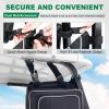 imageGolf Cart Overhead Storage Bag Golf Cart Roof Ceiling Organizer Bag with Fiberglass Poles to Prevent Sagging Compatible with Club Car Precedent Onward Tempo