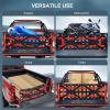 imageHeavy Duty Tailgate Net for Truck Bed with Detachable Cargo Mesh Tailgate Net with 4 Adjustable Buckle Straps Compatible with Jeep Pickup Truck Trailer Boat SUV 54quotx177quot54x177 in