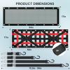 imageHeavy Duty Tailgate Net for Truck Bed with Detachable Cargo Mesh Tailgate Net with 4 Adjustable Buckle Straps Compatible with Jeep Pickup Truck Trailer Boat SUV 54quotx177quot54x177 in