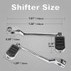 imageHeel Toe Shift Pegs Front and Rear Shifter Levers Pedals Compatible with Harley Davidson 19862017 FL Softail 1988Up Road King Street Electra Road Glide Ultra Limited 2008Up Trike Models