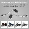 imageHeel Toe Shift Pegs Front and Rear Shifter Levers Pedals Compatible with Harley Davidson 19862017 FL Softail 1988Up Road King Street Electra Road Glide Ultra Limited 2008Up Trike Models