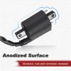 imageIgnition Coil with Spark Plug Compatible with Yamaha Gas Golf Cart G2 G5 G8 G9 G11 G14 19851996 Replacement for J38823102000 JF2823100000 BR8ES