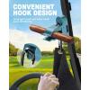 imageMagnetic Golf Cart Holder Clip with Loop Hook Aluminum Alloy Golf Holder for Secure 3070 Rings Storage ampamp Golf Towels Hanging NonSlip Elastic Band ampamp Storage Bag IncludedBlue