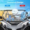 imageScratch Resistant ampamp Vented Full Windshield Compatible with CFMOTO ZFORCE 950 HOEX 20222024950 HOSPORT 20222023950 SPORT 20202022 PC Clear Protects Against Wind Dust Snow Rain