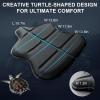 imageTurtleShaped Motorcycle Seat Cushion Large 3DHoneycomb Structure Pressure Relief ampamp Breathable Motorcycle TPE Gel Seat Pad for Long Rides
