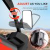 imageUTV Side Mirrors Fits 175quot2quot Roll Cage and Profit Cage UTV Side View Mirrors with Extension Compatible with Polaris Ranger 570 1000 900 XP 20152024 General 1000 Can Am Commander Trail