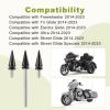 imageWindshield Screws Black Windshield Spike Bolts Compatible with Harley Davidson Street Electra Tri Glide 20142025