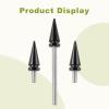 imageWindshield Screws Black Windshield Spike Bolts Compatible with Harley Davidson Street Electra Tri Glide 20142025