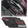 image2Pack Motorcycle Saddlebag Organizer Compatible with 20142025 Harley Davidson Touring Models Road Glide Street Glide Electra Glide Road King Hard Saddle Bag Side Storage Pouch