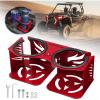 imageCup Holder for Grab Bar Passenger Grab Handle Drink Holder UTV Cupholder Compatible with Polaris RZR XP 1000XP Turbo800900 20082023 Fits Large Bottles ampamp Mugs in 1840 oz RedRed