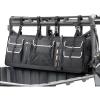 imageDouble UTV Gun Rack Bag Quick Release Hunting Tool Carrier Soft Case for Hunting Compatible with Polaris Ranger Yamaha Kawasaki and Most UTVsBlack  White