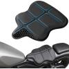 imageTurtleShaped Motorcycle Seat Cushion Large 3DHoneycomb Structure Pressure Relief ampamp Breathable Motorcycle TPE Gel Seat Pad for Long Rides