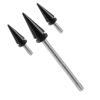 imageWindshield Screws Black Windshield Spike Bolts Compatible with Harley Davidson Street Electra Tri Glide 20142025