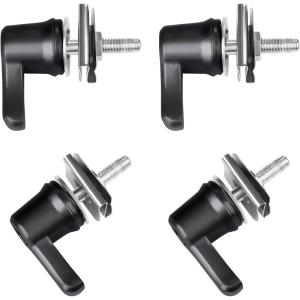 imageMotorcycle Saddlebag Lever Lock  Saddlebag Hardware Theft Deterrent System Lock Compatible with Harley Davidson Road King Street Electra Sport Tri Glide Lower Rider CVO Ultra Limited Black