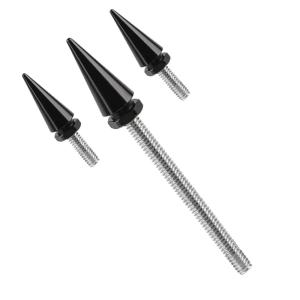 imageWindshield Screws Black Windshield Spike Bolts Compatible with Harley Davidson Street Electra Tri Glide 20142025
