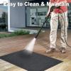 image49 x 92 ft Garage Floor Mat for Under Car ampamp Golf Cart Oil Spill Mat to Protect Floor from Drips Spills Stains ampamp Splashes  Garage Rugs for Garage Shop ampamp Parking