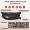 imageDouble UTV Tool Carrier Soft Case Quick Release Hunting Tool Bag Rack for Hunting Activities Compatible with Polaris Ranger Yamaha Kawasaki and Most UTVs BlackCamouflage