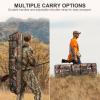imageDouble UTV Tool Carrier Soft Case Quick Release Hunting Tool Bag Rack for Hunting Activities Compatible with Polaris Ranger Yamaha Kawasaki and Most UTVs BlackCamouflage