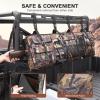 imageDouble UTV Tool Carrier Soft Case Quick Release Hunting Tool Bag Rack for Hunting Activities Compatible with Polaris Ranger Yamaha Kawasaki and Most UTVs BlackCamouflage