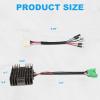 imageVoltage Regulator Rectifier with Wire Harness Compatible with Honda GX440 GX610 GX620 GX630 GX640 GX660 GX670 GX690 GXV530 GXV610 GXV620 GXV630R GXV660R GXV670 GXV690 GCV520U GCV530 Engine