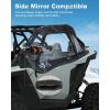 imageSoft Upper Doors Compatible with Polaris RZR PRO XPTurbo RPRO S 2Seater 20202025  Features Side Mirror CutOuts ampamp a Waterproof Design for AllWeather Protection