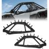 imageSoft Upper Doors Compatible with Polaris RZR PRO XPTurbo RPRO S 2Seater 20202025  Features Side Mirror CutOuts ampamp a Waterproof Design for AllWeather Protection