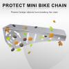 imageSKYJDM Mini Bike Chain Guard Cover for Most Mini Bikes Compatible with 57HP Predator 196cc 212cc 201cc Compatible with Honda Clone Tecumseh Briggs amp Stratton EnginesBlueChrome