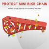 imageSKYJDM Mini Bike Chain Guard Cover for Most Mini Bikes Compatible with 57HP Predator 196cc 212cc 201cc Compatible with Honda Clone Tecumseh Briggs amp Stratton EnginesBlueRed